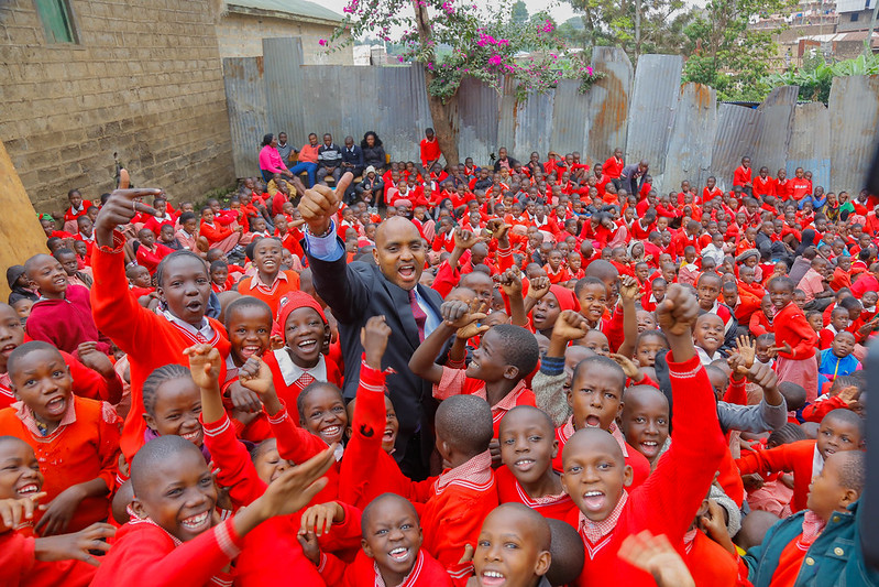 KCB Donation- Kenya